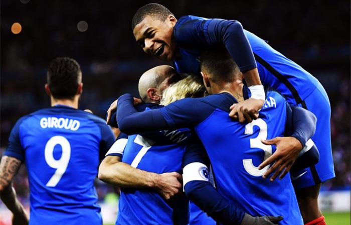 Selección de Francia. Foto: Twitter