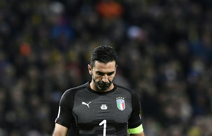 Selección de Italia. Foto: AFP