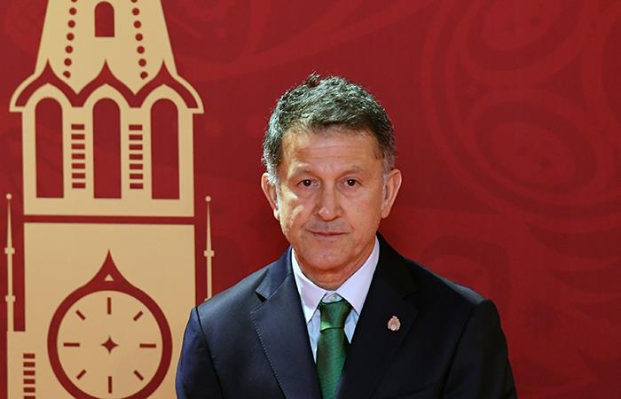 Juan Carlos Osorio, DT de México. Foto: AFP