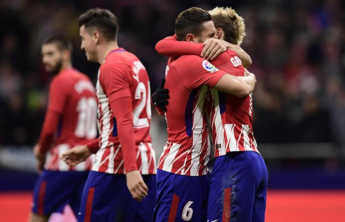 Atlético de Madrid. Foto: AFP