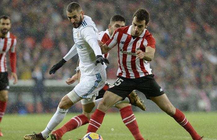 Real Madrid y Athletic de Bilbao empataron 0-0. Foto: (AFP). Foto: AFP