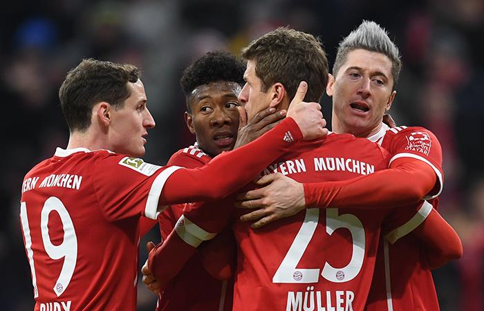 Bayern de Múnich. Foto: AFP