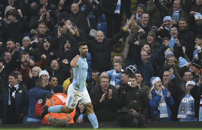 Manchester City es puntero único en la Premier League. Foto: AFP