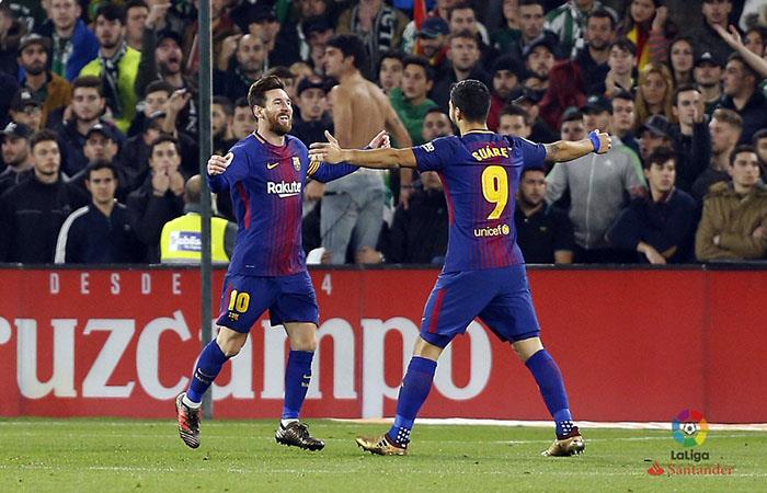 Lionel Messi y Luis Suárez. Foto: Twitter