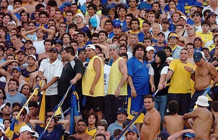 Barra de Boca Juniors. Foto: Twitter