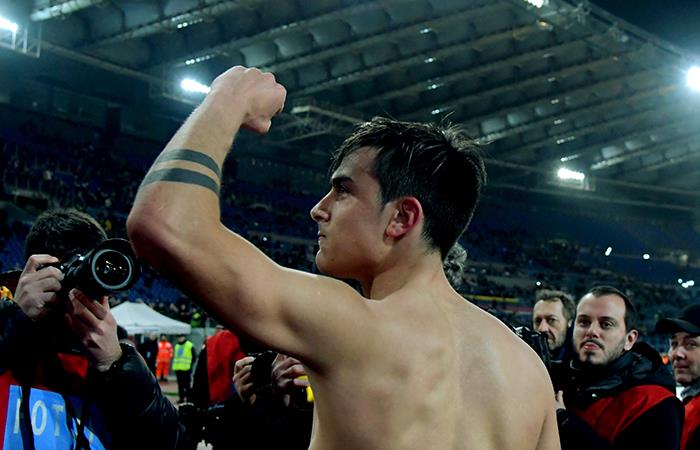 Paulo Dybala le da la victoria a la Juventus. Foto: AFP
