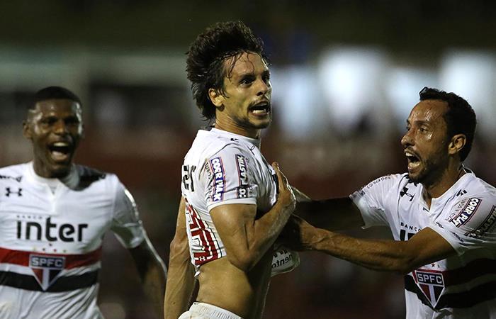 Sao Paulo consiguió el gol del triunfo al último minuto. Foto: Twitter