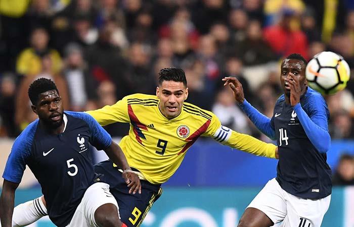 Francia vs Colombia. Foto: Twitter