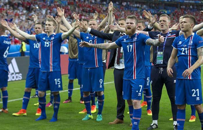 Selección de Islandia. Foto: Twitter