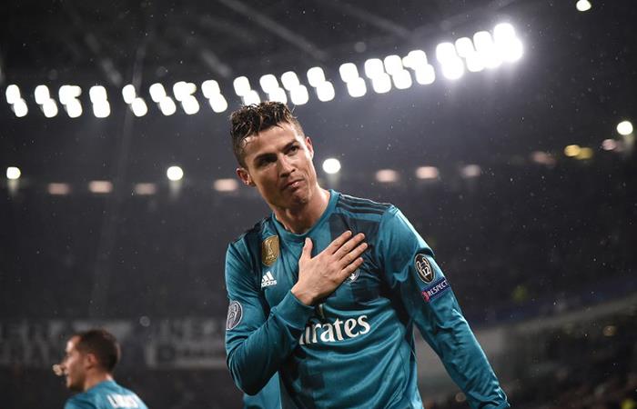 Cristiano Ronaldo anotó un golazo ante la Juventus. Foto: AFP