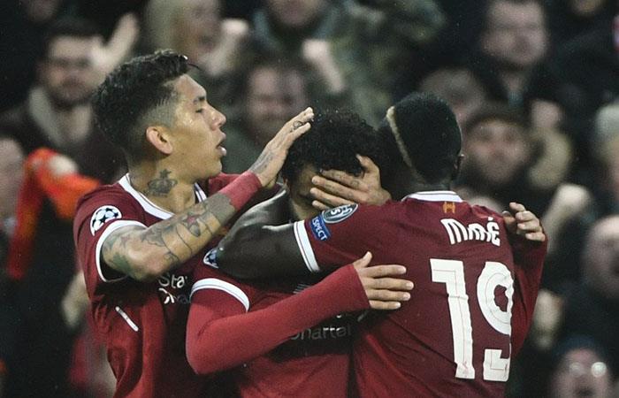 Liverpool goleó a la Roma, pero la llave no está cerrada. Foto: AFP