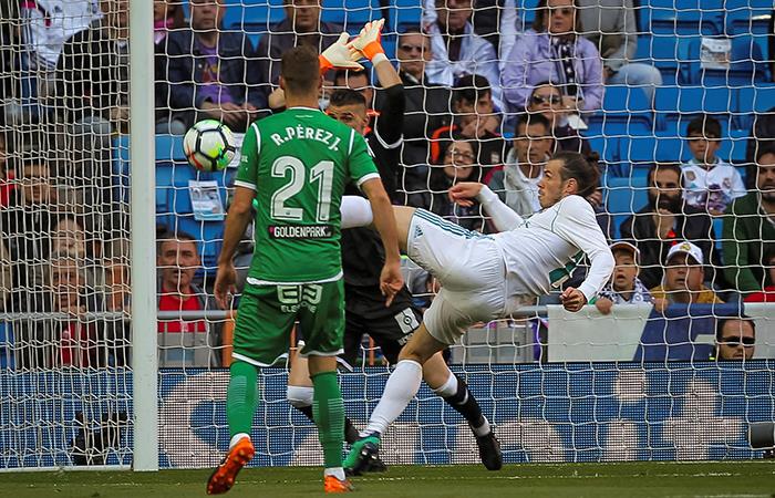 Gareth Bale marcó el primero para la 'Casa Blanca'. Foto: EFE