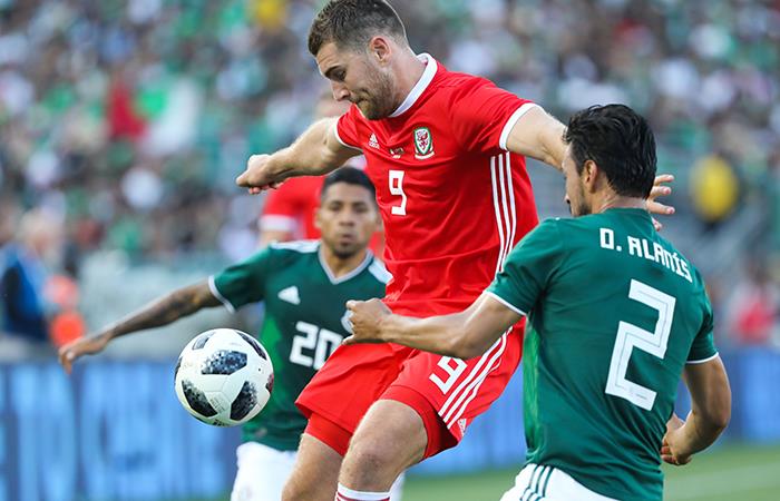 México y Gales igualaron sin goles en California. Foto: EFE