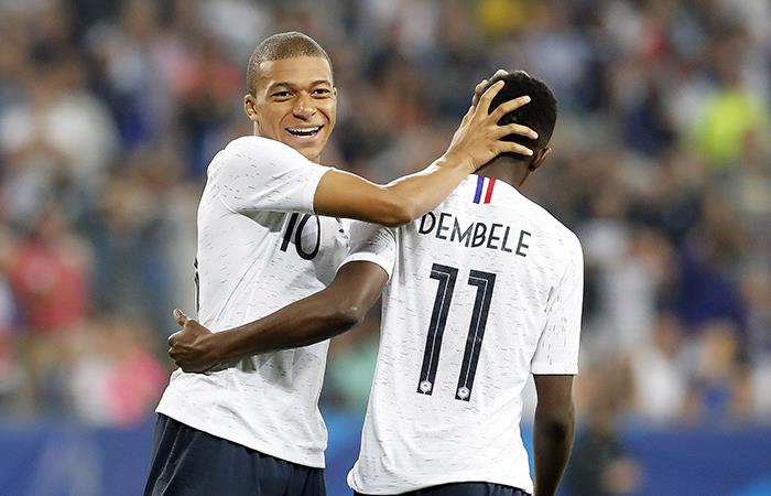 Francia derrotó a Italia en Niza. Foto: EFE