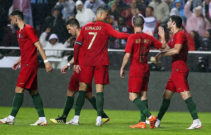 Portugal vuelve a la senda del triunfo ante Argelia. Foto: EFE