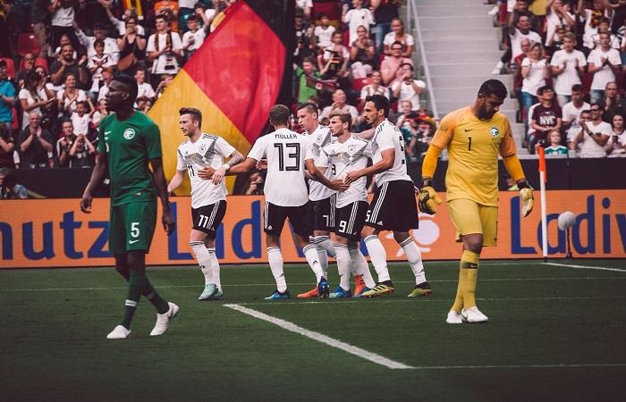 Alemania venció por 2-1 a Arabia Saudita. Foto: EFE