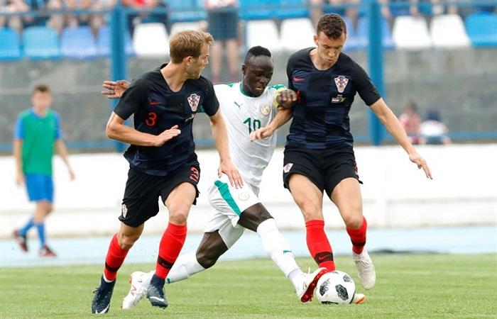 Croacia vs Senegal. Foto: EFE