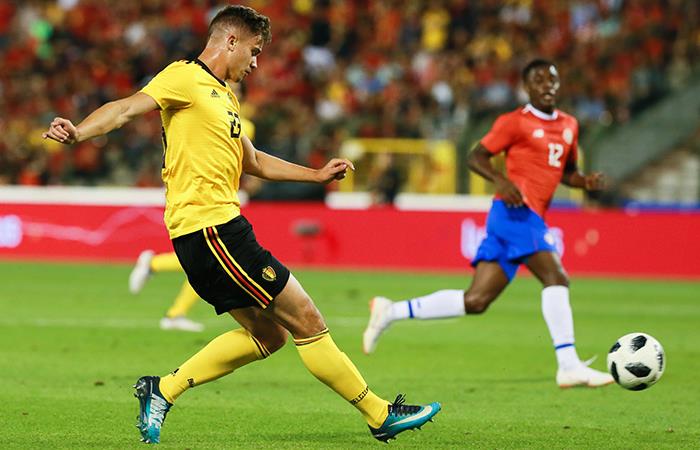 Bélgica goleó a Costa Rica. Foto: EFE