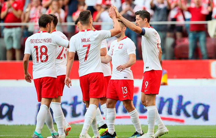Selección de Polonia. Foto: EFE