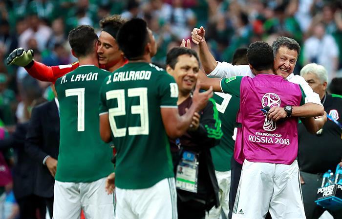México derrotó por la mínima diferencia a Alemania. Foto: EFE