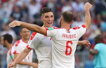 Serbia venció a Costa Rica con un estupendo gol de Kolarov
