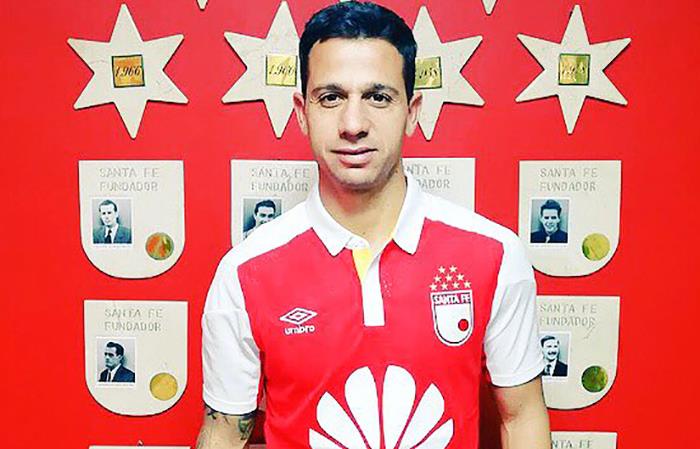 Diego Guastavino fichó por Independiente Santa Fe. Foto: Twitter