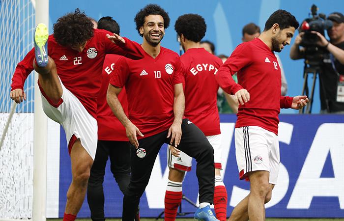 Mohamed Salah será titular en Egipto. Foto: EFE