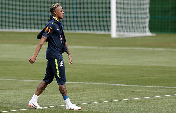 Neymar preocupa a los hinchas de la 'Canarinha'. Foto: EFE