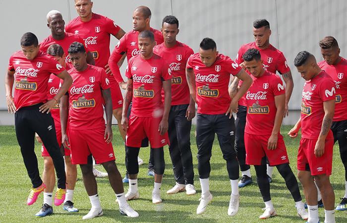 Entrenamientos de la Selección Peruana antes de partir a Ekaterimburgo. Foto: EFE