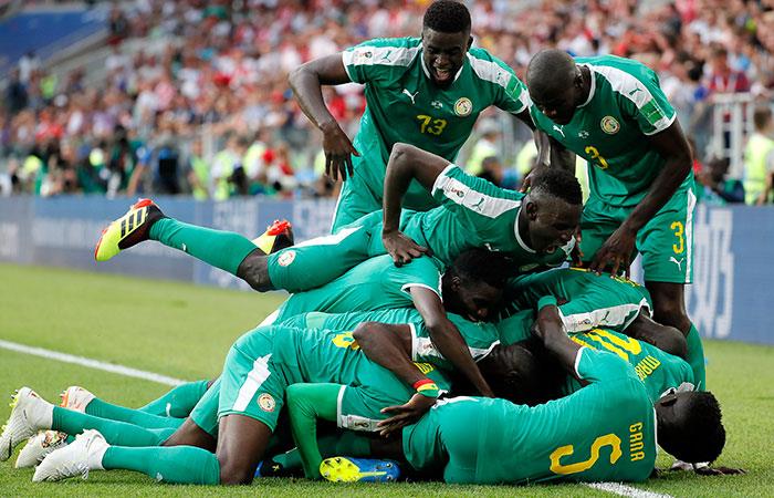 Selección de Senegal. Foto: EFE
