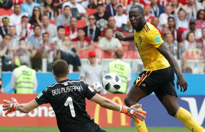 Bélgica aplastó a Túnez y se consolida como candidato a la Copa del Mundo. Foto: EFE