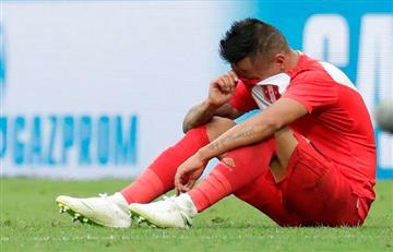 El triste llanto de Christian Cueva al término del Perú vs Australia