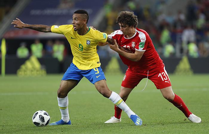 Revie las mejores jugadas del Brasil vs Serbia. Foto: EFE