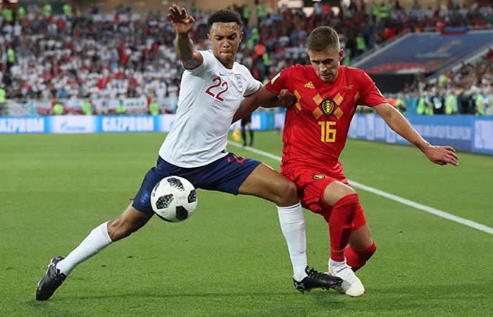 Inglaterra y Bélgica sellaron su pase a los octavos de final de Rusia 2018. Foto: EFE