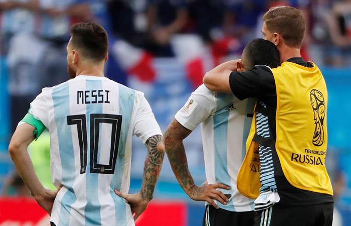 Argentina quedó fuera del Mundial Rusia 2018. Foto: EFE