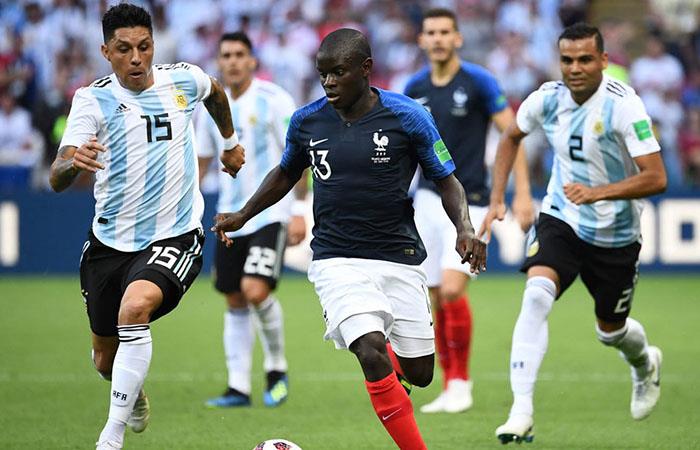 Kanté llegaría a PSG tras Rusia 2018. Foto: AFP