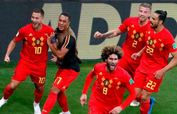 Selección de Bélgica. Foto: EFE
