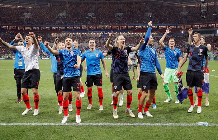 Croacia consiguió su pase a la final tras derrotar a Inglaterra 2-1. Foto: EFE