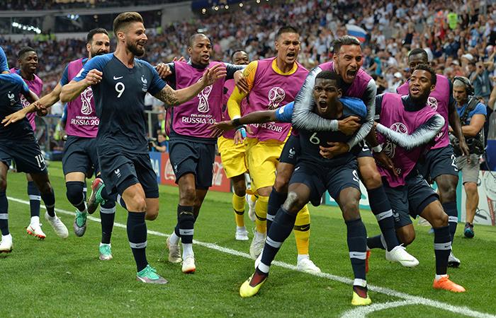 Francia campeón del Mundo 2018. Foto: EFE