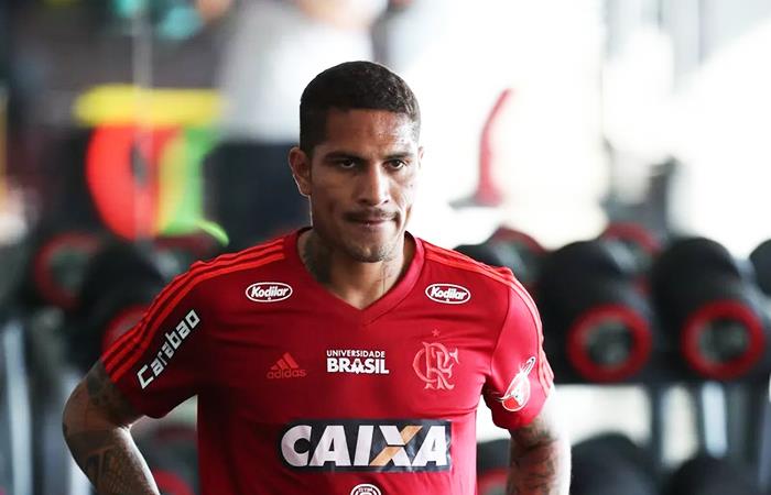 Paolo Guerrero se entrena en complejo deportivo del Flamengo. Foto: Twitter