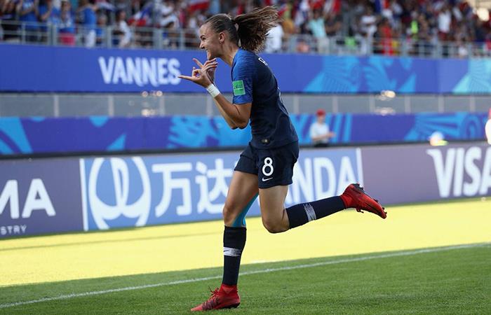 Francia se mide ante Nueva Zelanada por la segunda fecha del Grupo A del Mundial Femenino Sub 20. Foto: Twitter