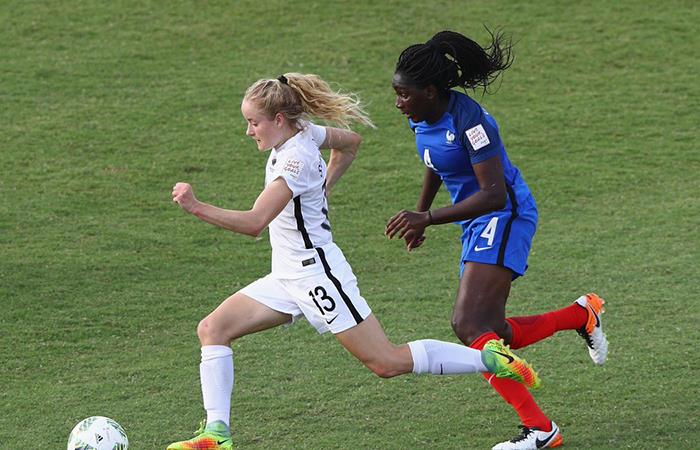 Francia empató 0-0 ante Nueva Zelanda por le jornada 2 del Grupo del Mundial Femenino Sub20. Foto: Twitter