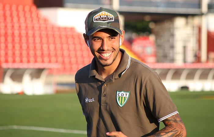 Sergio Peña juega en el Tondela de Portugal. Foto: Twitter