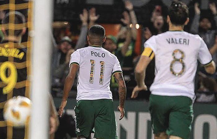 	Portland Timbers, con Andy Polo ganó 3-2 ante el Columbus Crew. Foto: Twitter