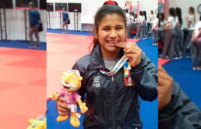 La peruana logró la primera medalla para nuestra delegación. Foto: Facebook