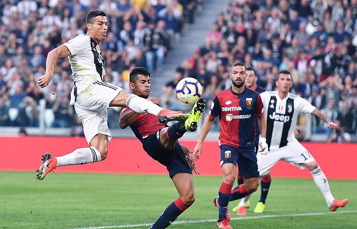 Cristiano Ronaldo volvió a marcar con la Juventus. Foto: EFE