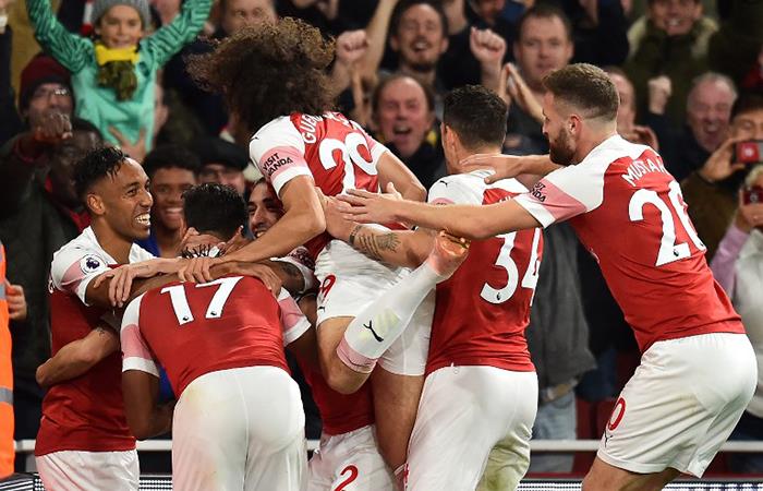 Arsenal sumó 11 victorias consecutivas en la temporada. Foto: AFP