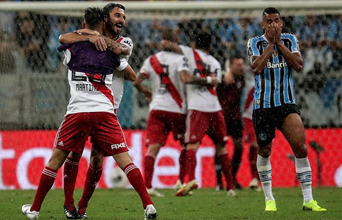 Gremio vs River Plate. Foto: EFE