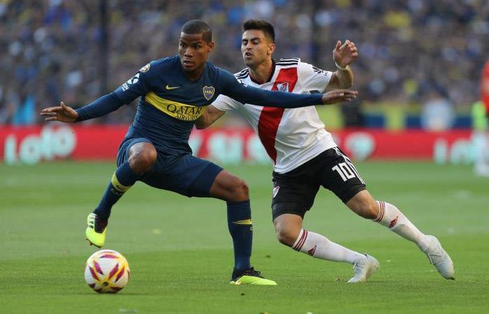 Boca Juniors vs River Plate. Foto: EFE