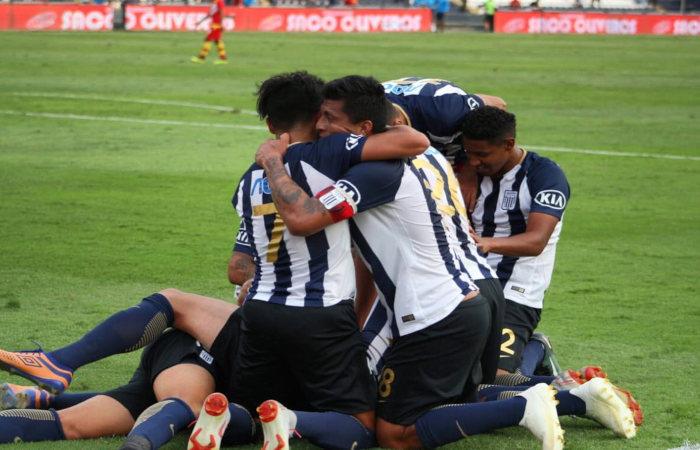 Alianza Lima venció por 2-1 a Sport Huancayo. Foto: Twitter